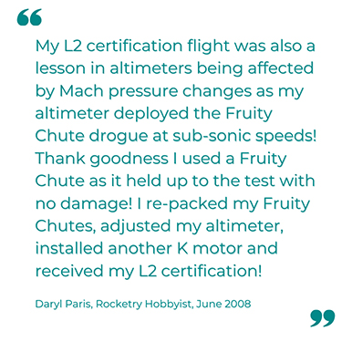 Customer quote, click for readable page of quotes